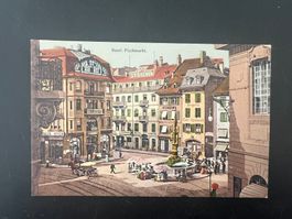 AK   Basel Fischmarkt ca.1900  ungebraucht (G915)
