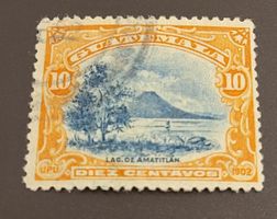 Guatemala 1902 alte briefmarke