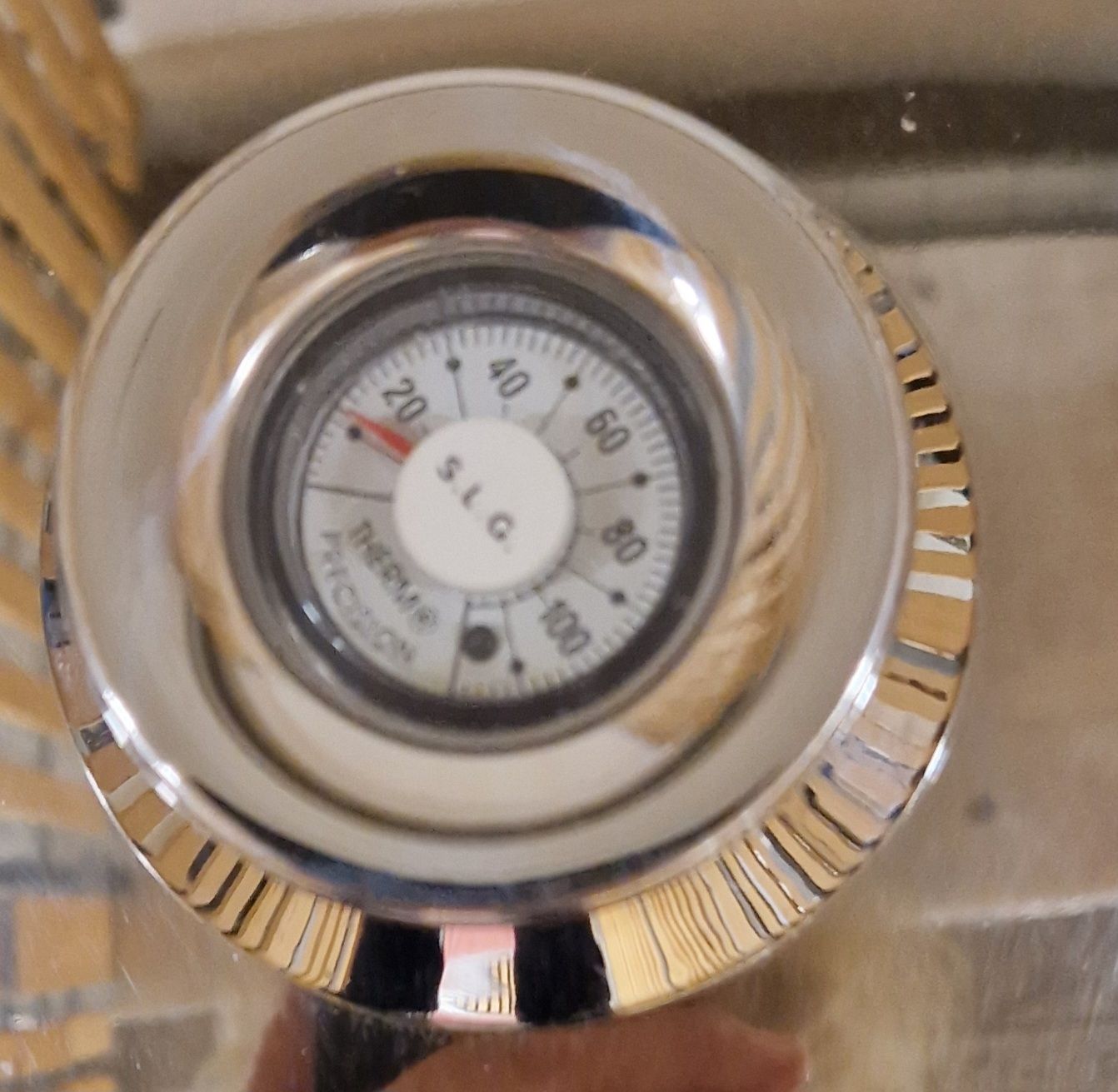 Padelle: HOFFMAN Kochtopf Edelstahl mit Thermometer – Nuovo e nell'imballaggio originale da Zürich venduto da Sissi-Minouche 1