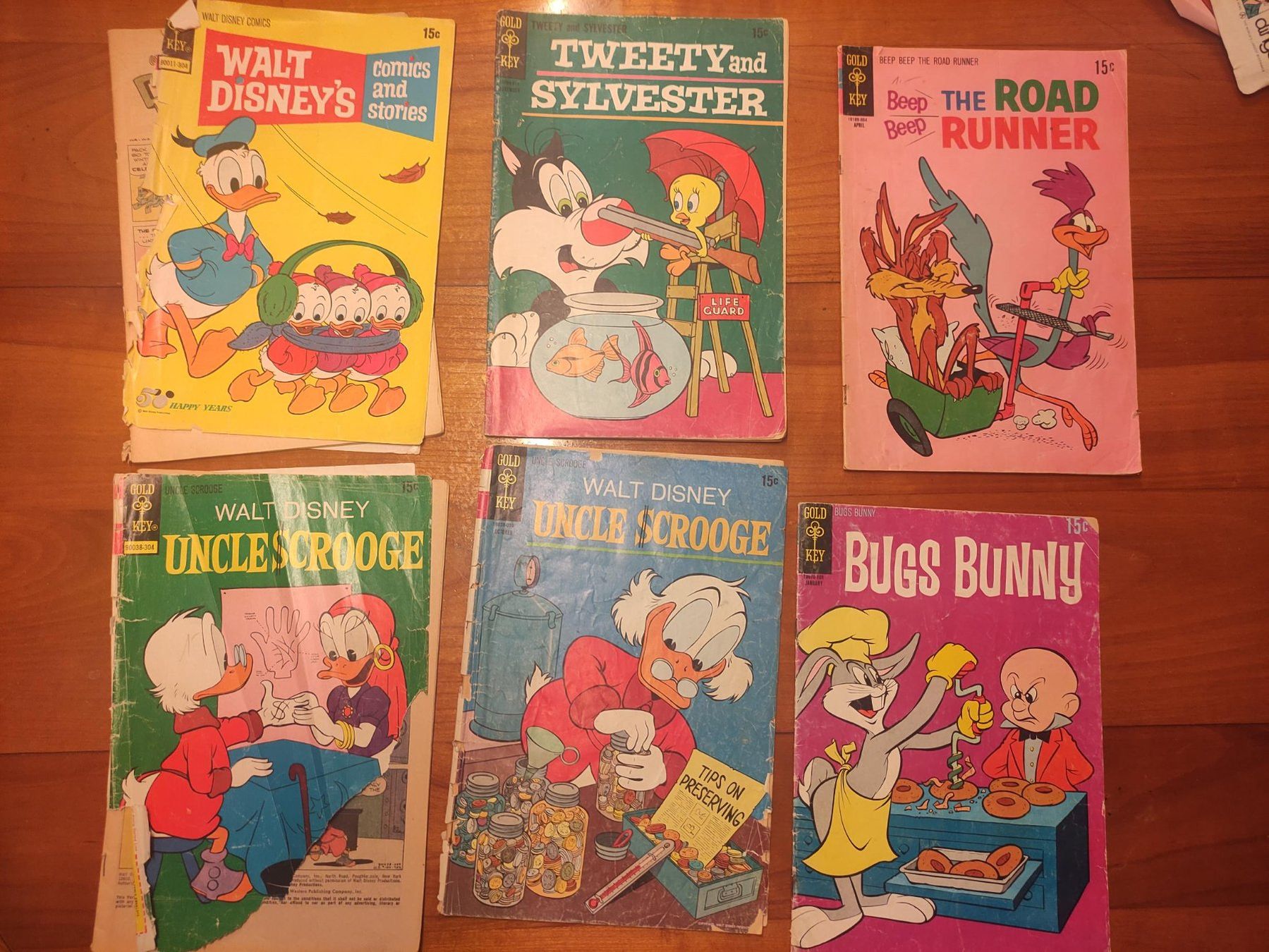 Fumetti: Comic 70er, Walt Disney, Bugs Bunny, Sylvester, Road Runner – Usato da St. Gallen venduto da Pintador