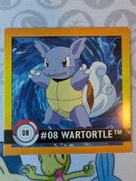 🇬🇧 Pokémon Sticker Serie 1 Artbox Wartortle n°08