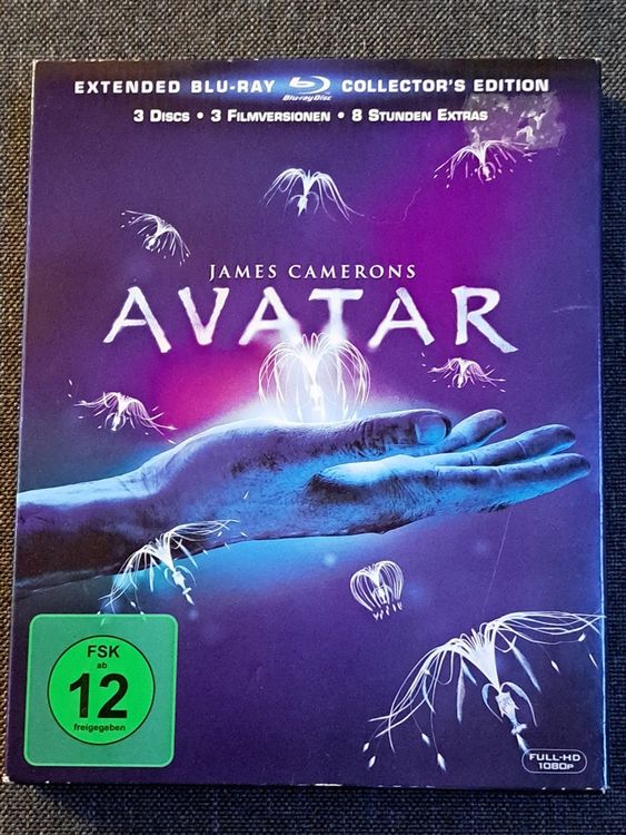 Blu Ray Avatar (2009) 3 Disc Extended Collector's Edition | Kaufen auf ...