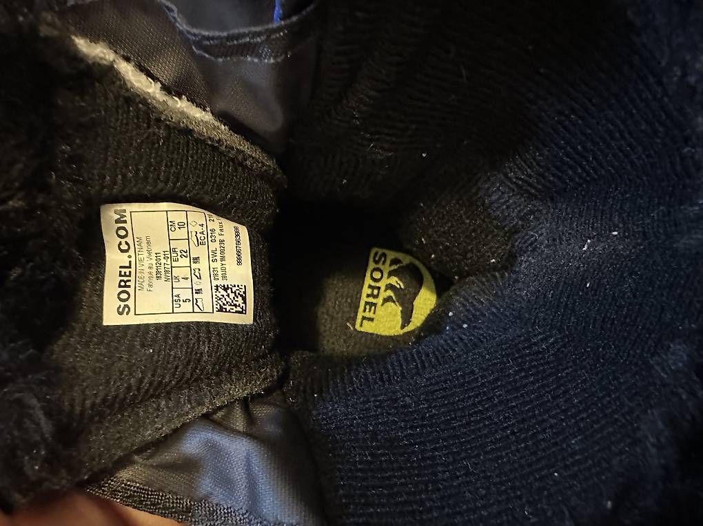 Chaussures garçon: Gr.22 SOREL winterschuh, kinderschuh  – D'occasion à Kilchberg ZH par lolena 3