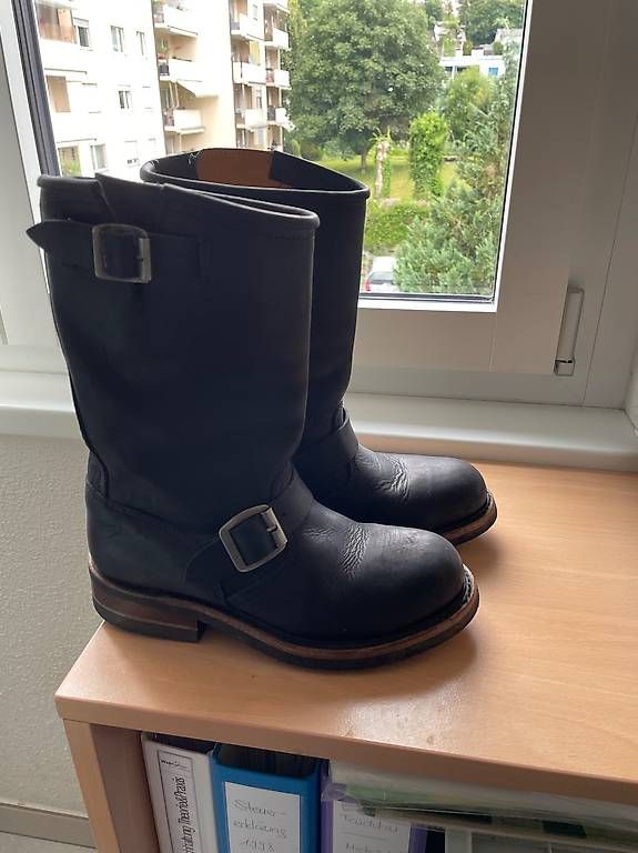 Sendra Herrenschuhe: Vintage Sendra Biker Boots Grösse 38 Rockabilly – Gebraucht aus ZUFIKON von SULMI01