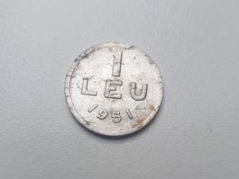 🇷🇴  Romania 1 leu 1951 RPR