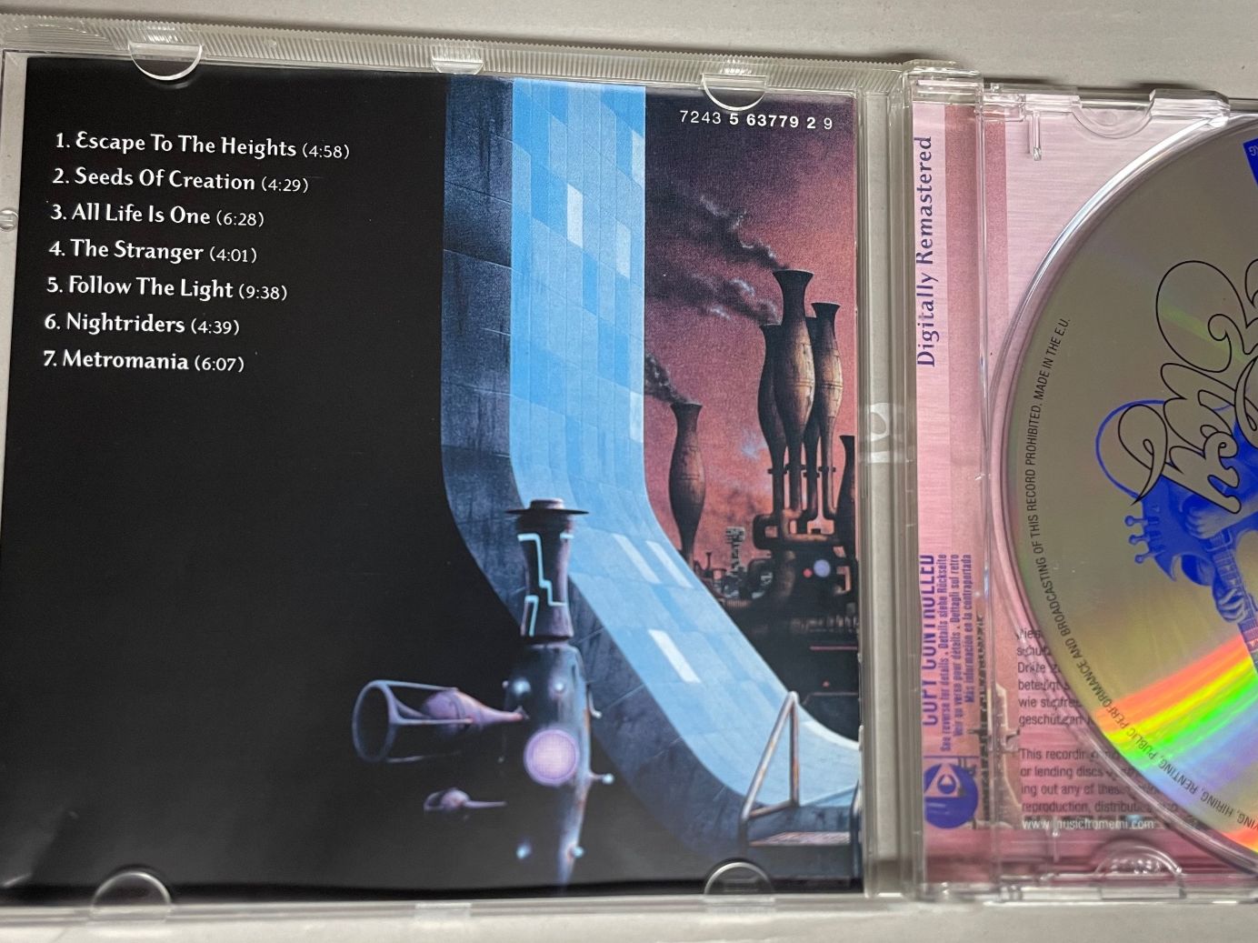CD: Eloy - Metromania - Psychedelic – Usato da Muri b. Bern venduto da AdidasCollector 3