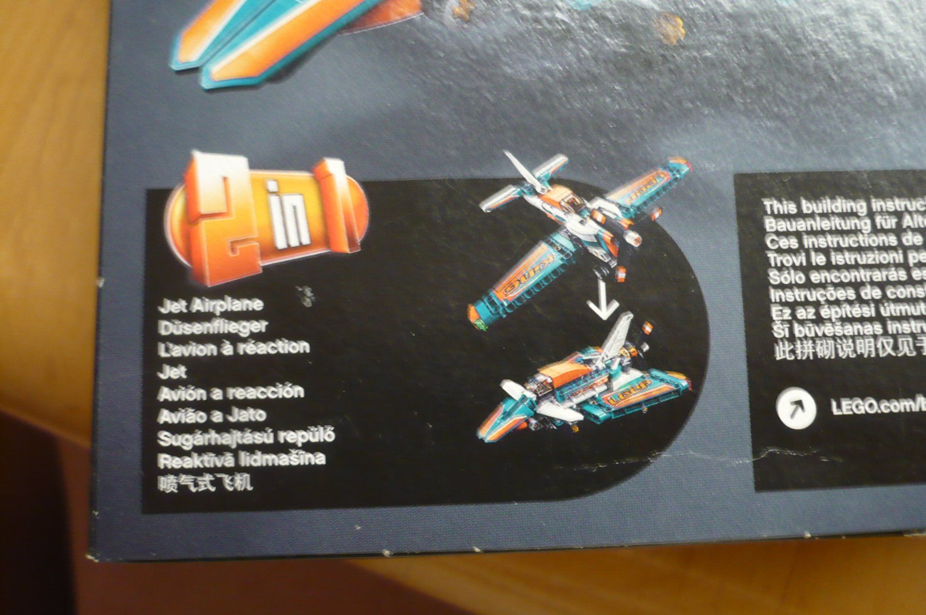 Lego Kit di costruzioni: Lego Technic Flugzeug 2in1 mit Anleitung 42117 – Usato da Ueken venduto da Loeffelms13 1