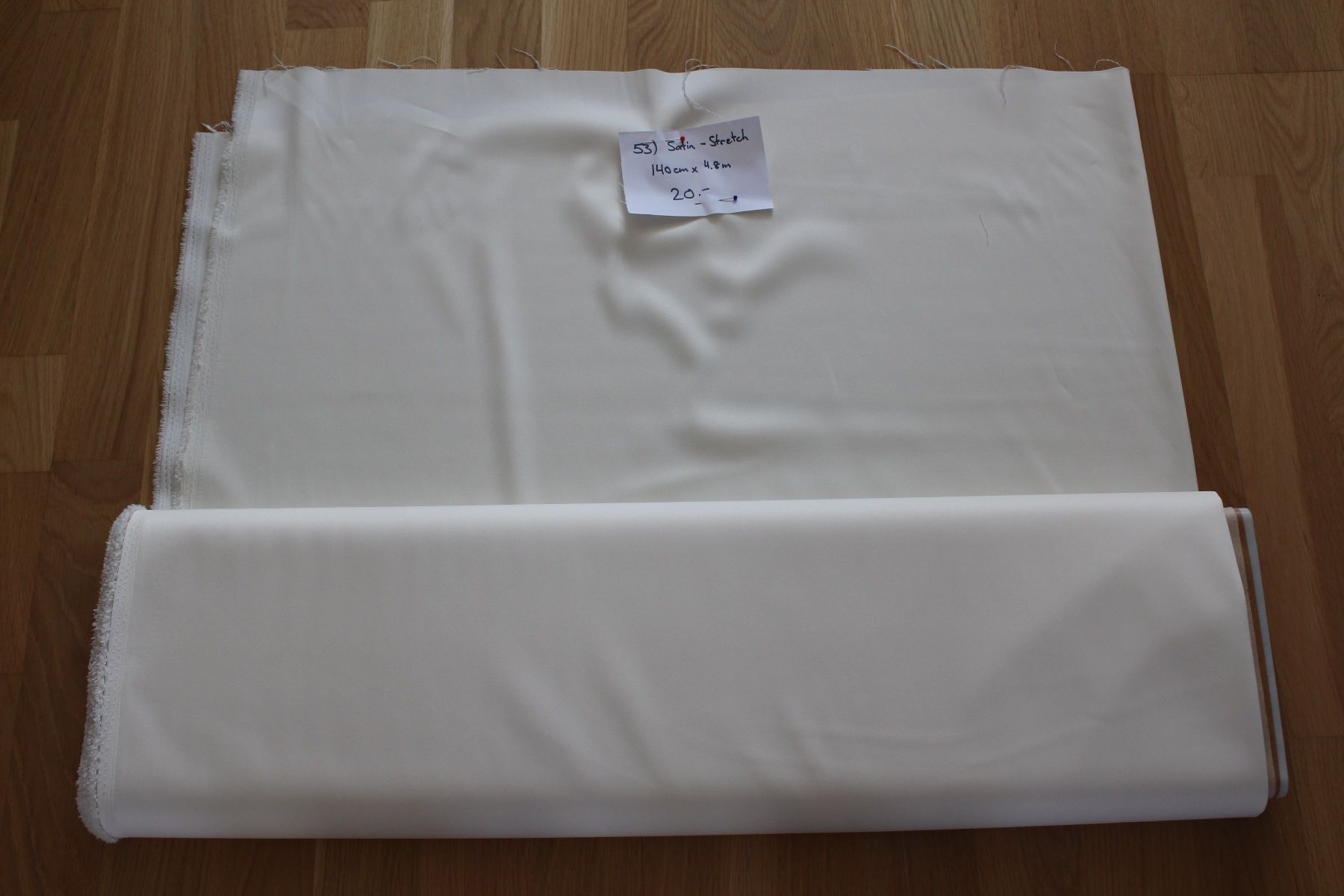 Tessuti: Satin-Stretch – Nuovo (secondo la descrizione) da Zürich venduto da yvo_9d6l 1