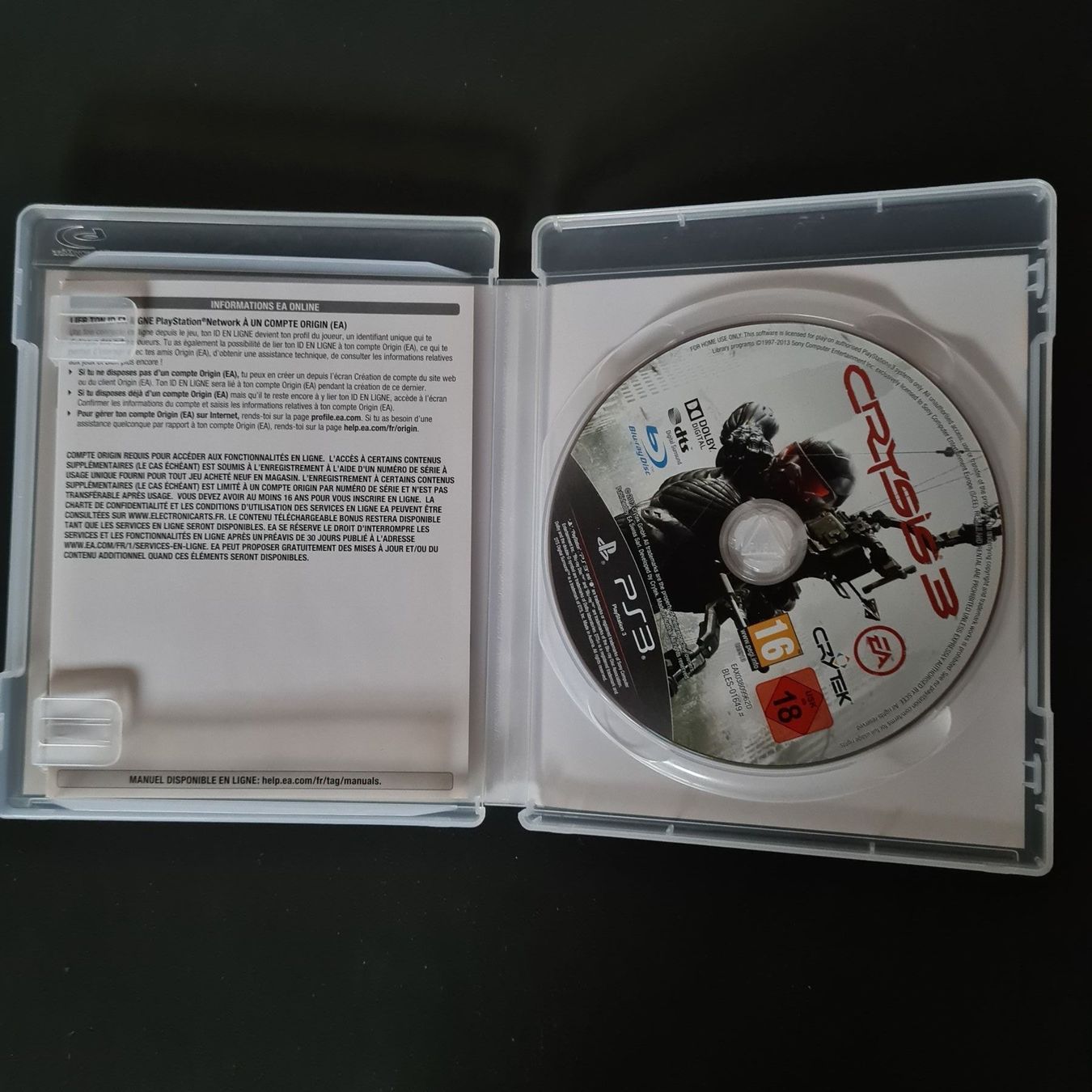 Giochi: Crysis 3 für PS3 – Usato da Chur venduto da 1996hiphop 2