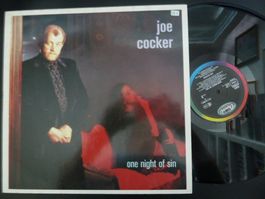 Joe Cocker - One night of sin  (VG+)