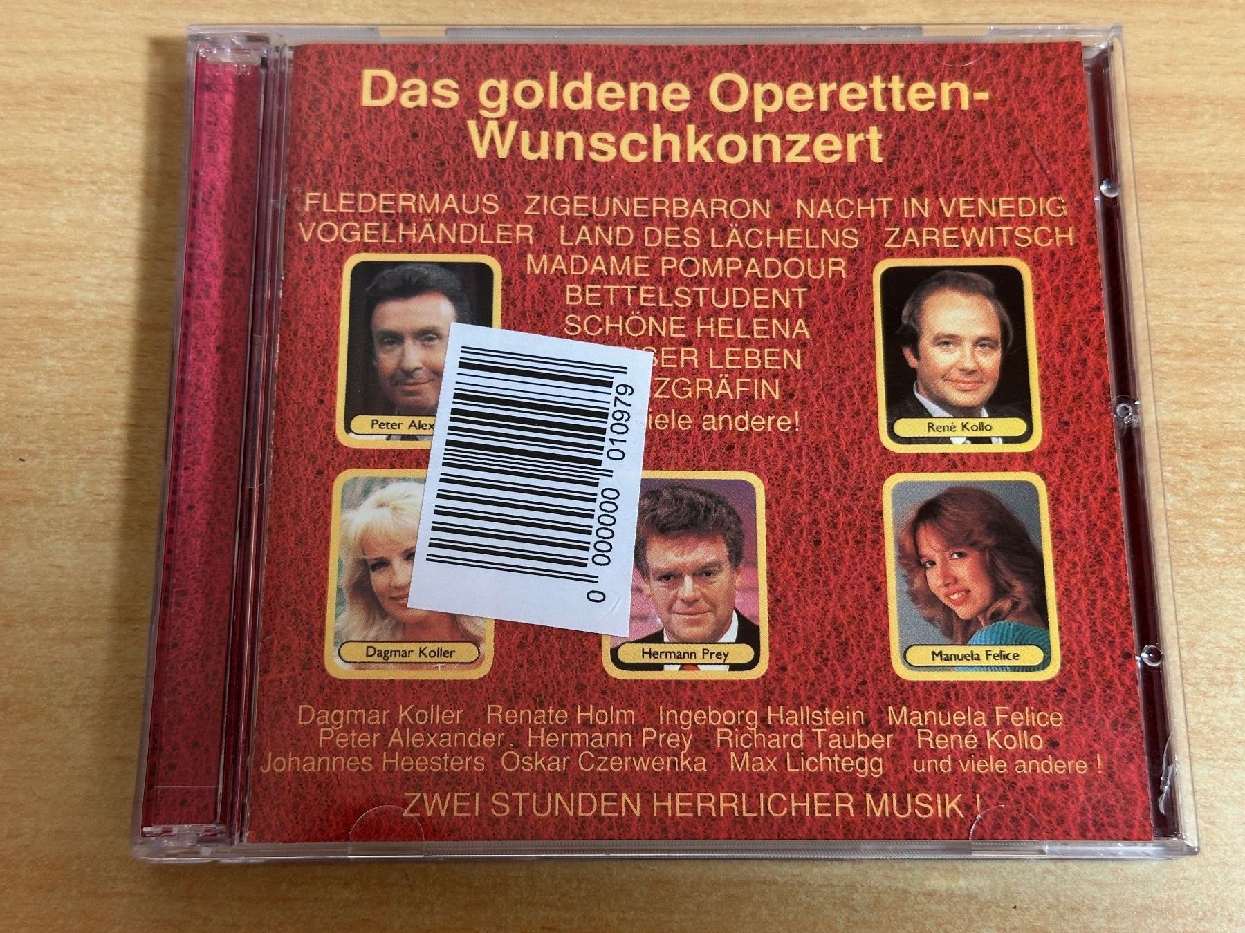 CD: K1 Das Goldene Operetten-Wunschkonz. - 2 CD – Usato da Rikon im Tösstal venduto da Alpenmutz