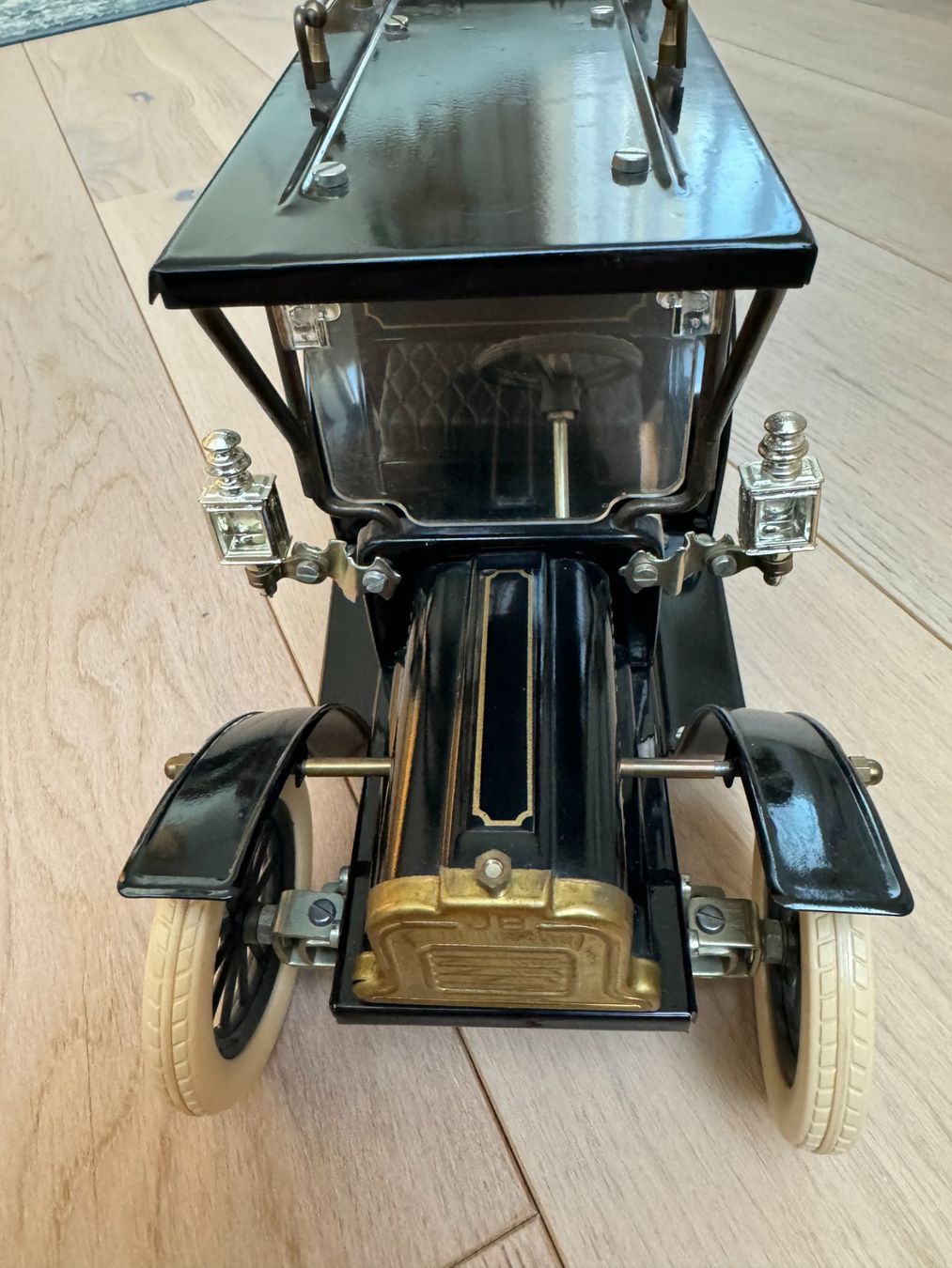 Modellini d'auto: Modell Auto J B, schwarz Metall  **NEU** – Nuovo (secondo la descrizione) da Siebnen venduto da Trans-Am 2