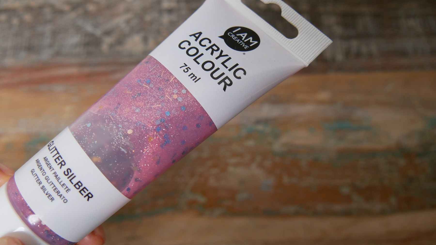 Colori: I am creative Acrylfarbe pink Glitzer – Nuovo (secondo la descrizione) da Zürich venduto da julia_vina 3
