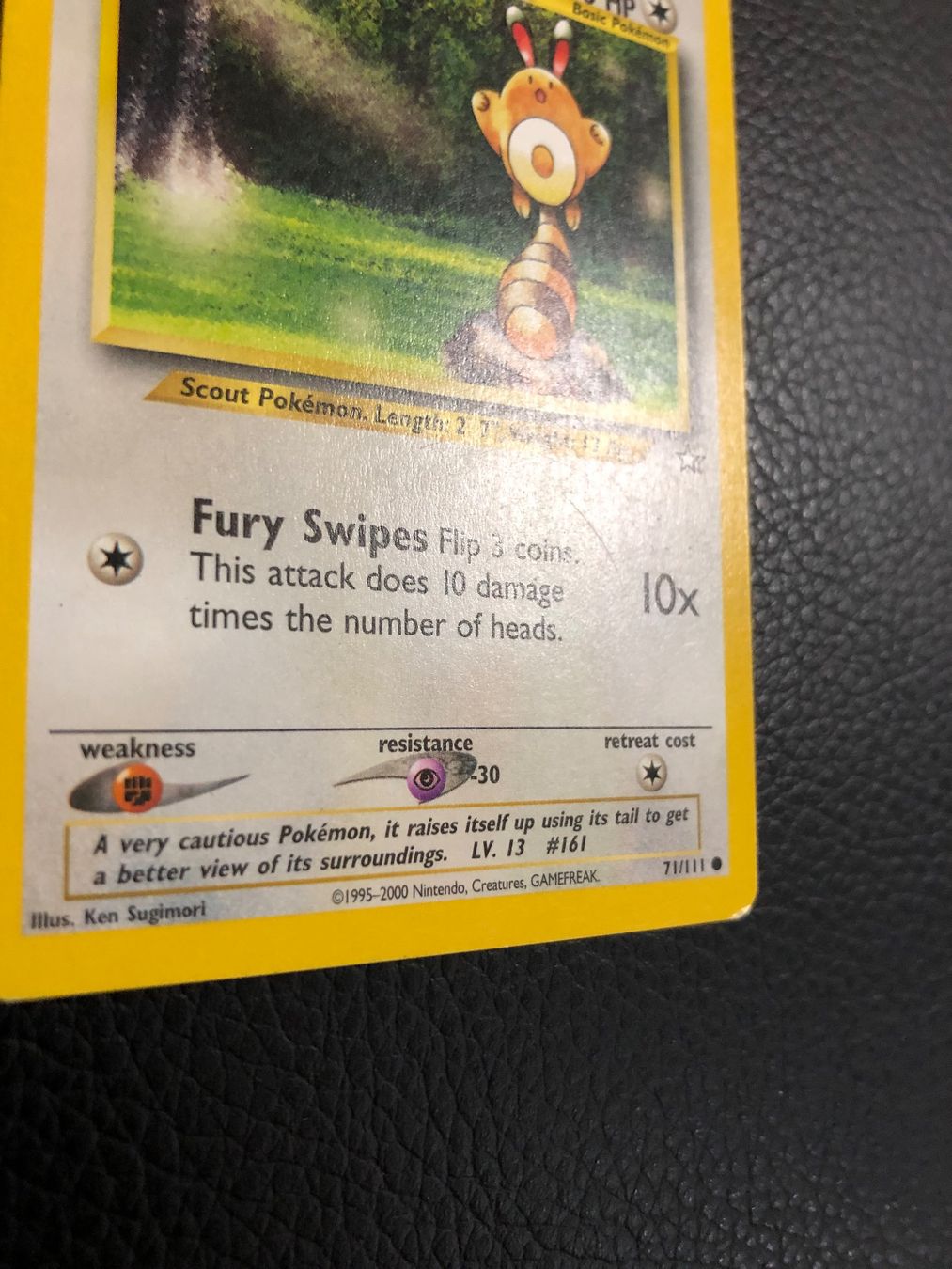 Pokémon Cartes à collectionner: Neo Genesis Sentret 71/111 Ab 1 – D'occasion à Paradiso par Pkmn10 1