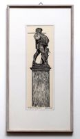 Karl KREBS Bern Läuferbrunnen Altstadt Brunnen 1960er 1968