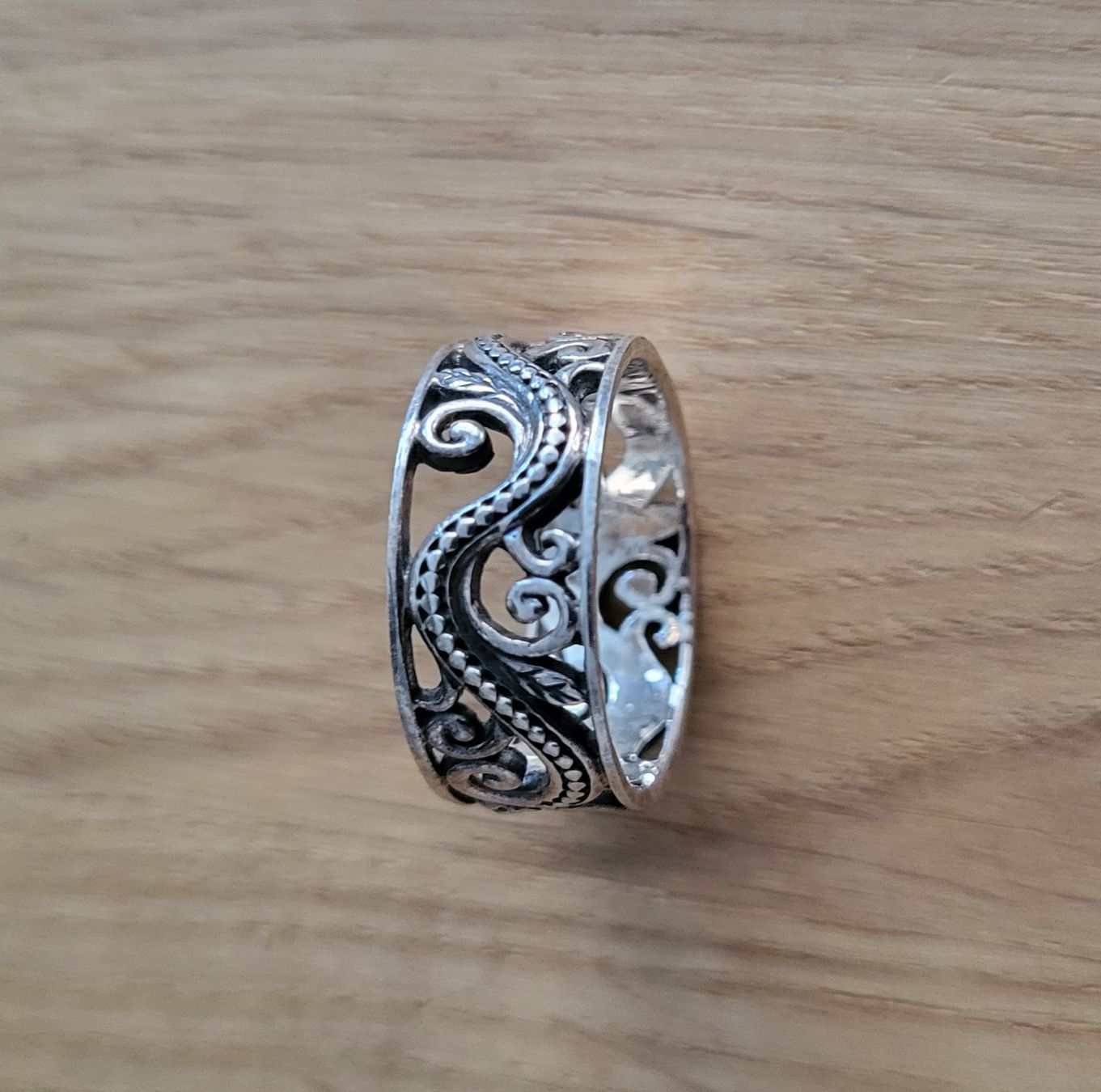 Anelli: Silberring, 925 Silber, schönes Design, neuwertig – Nuovo (secondo la descrizione) da Brugg AG venduto da Leona90 4