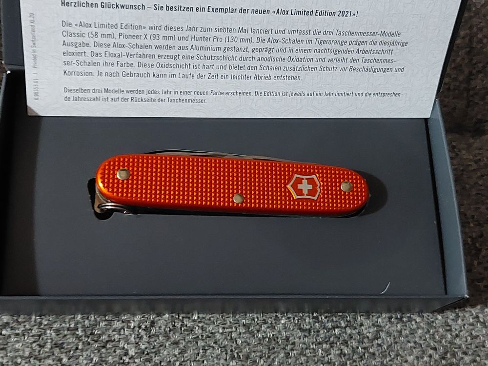 VICTORINOX Alox Pioneer X Edizione Limitata 2021