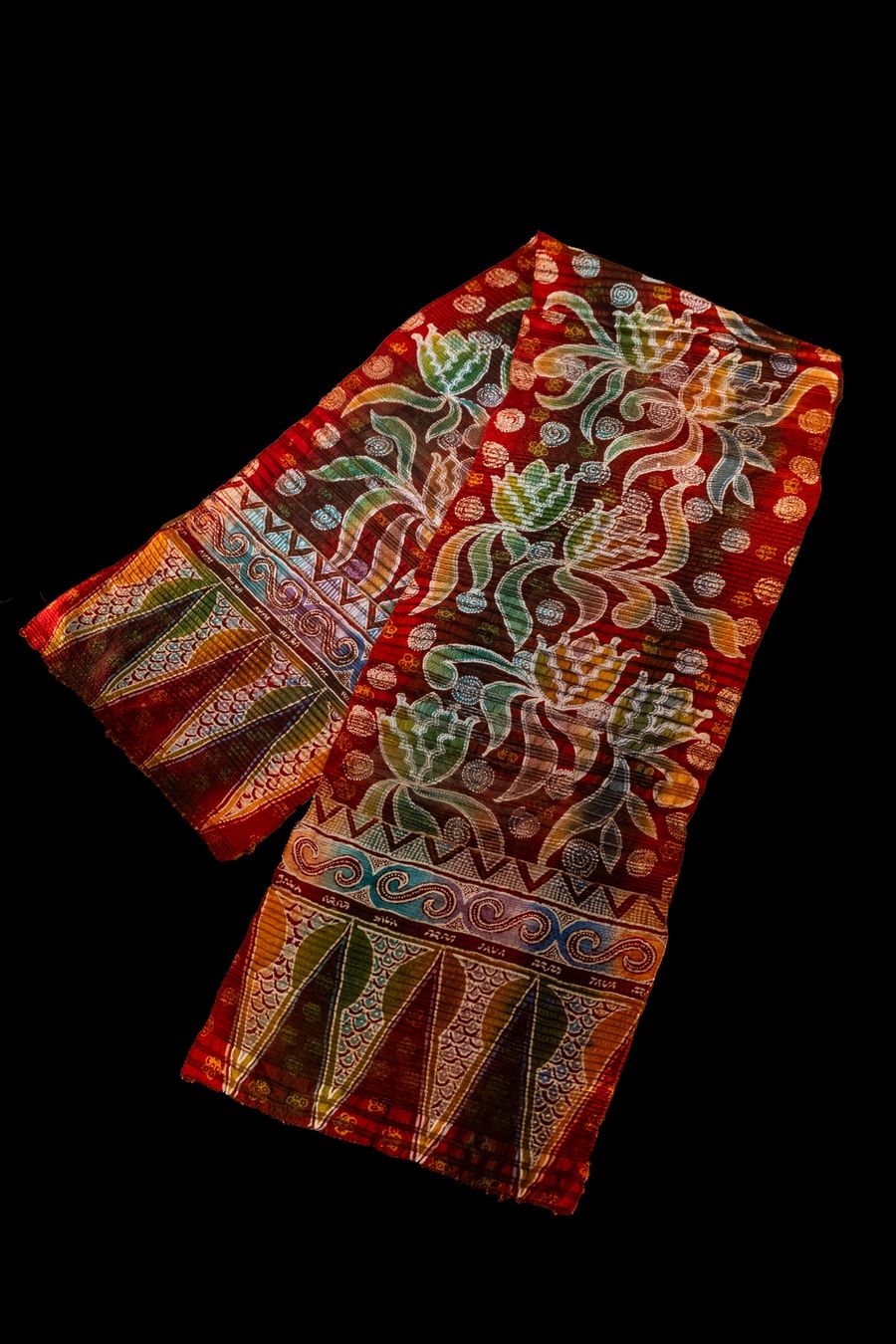Tessuti: Batik Tulis auf strukturierter Seide – Nuovo (secondo la descrizione) da Romanshorn venduto da ras_b6lp 3