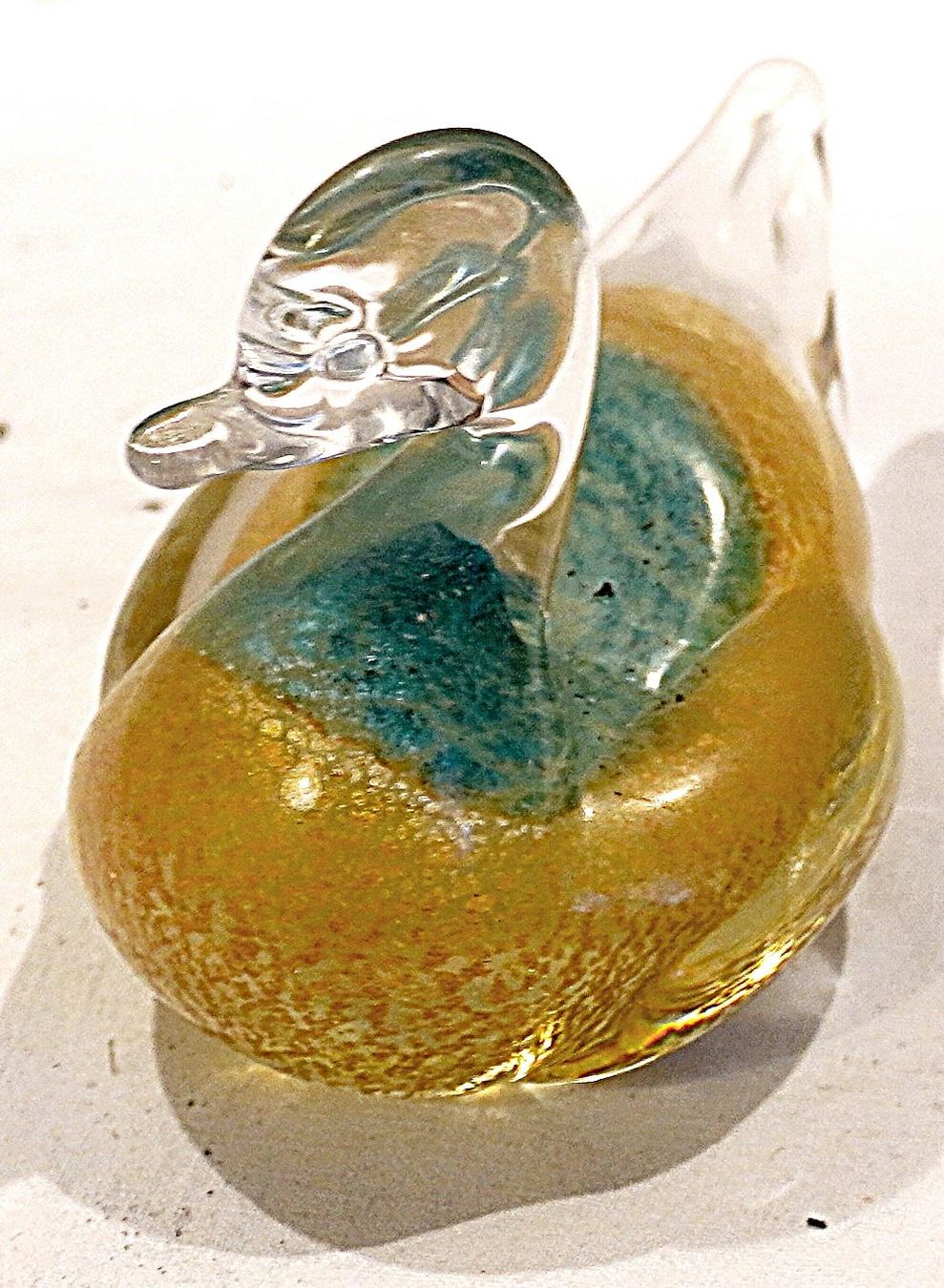 Figuren: Ente Gränna Glasbruk Sweden – Gebraucht aus Baar von 2cvbaar 2