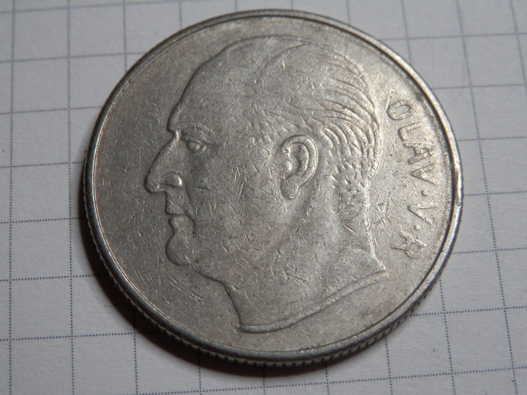 Tutti le monete: Norwegen  1 Krone, 1971 – Usato da Weiach venduto da weiach81 1