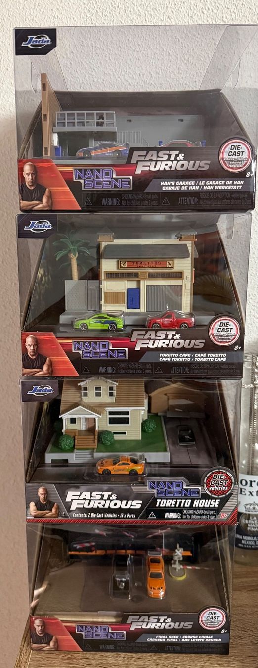 Jada Toys Modellini d'auto: Fast & Furious 4x  Nano scene Jada – Nuovo e nell'imballaggio originale da Le Locle venduto da Lucien31