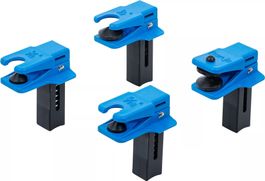 Leitungs-Verschlussklemmen-Satz, Flüssigkeit Stopper, 4-tlg.