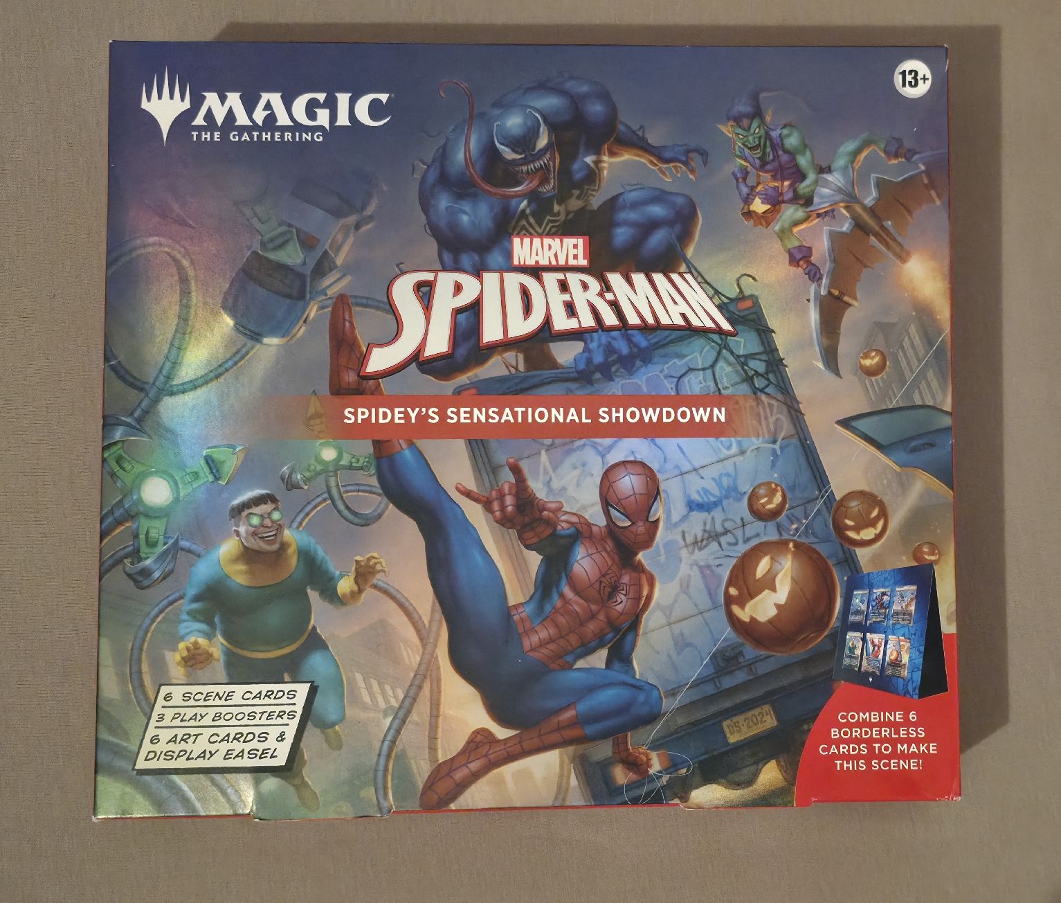 Magic The Gathering Carte collezionabili: Magic the Gathering Marvel Spider-Man Showdown Box – Nuovo e nell'imballaggio originale da Zürich venduto da Nubii