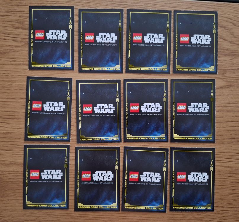 Star Wars Carte collezionabili: 12x Lego Star Wars Trading Card - Series 4 - Die Macht - DE – Nuovo (secondo la descrizione) da Monthey venduto da rim1870 1