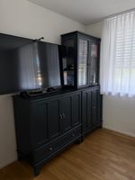 LOMMARP Vitrine & Schrank dunkelblau-grün 