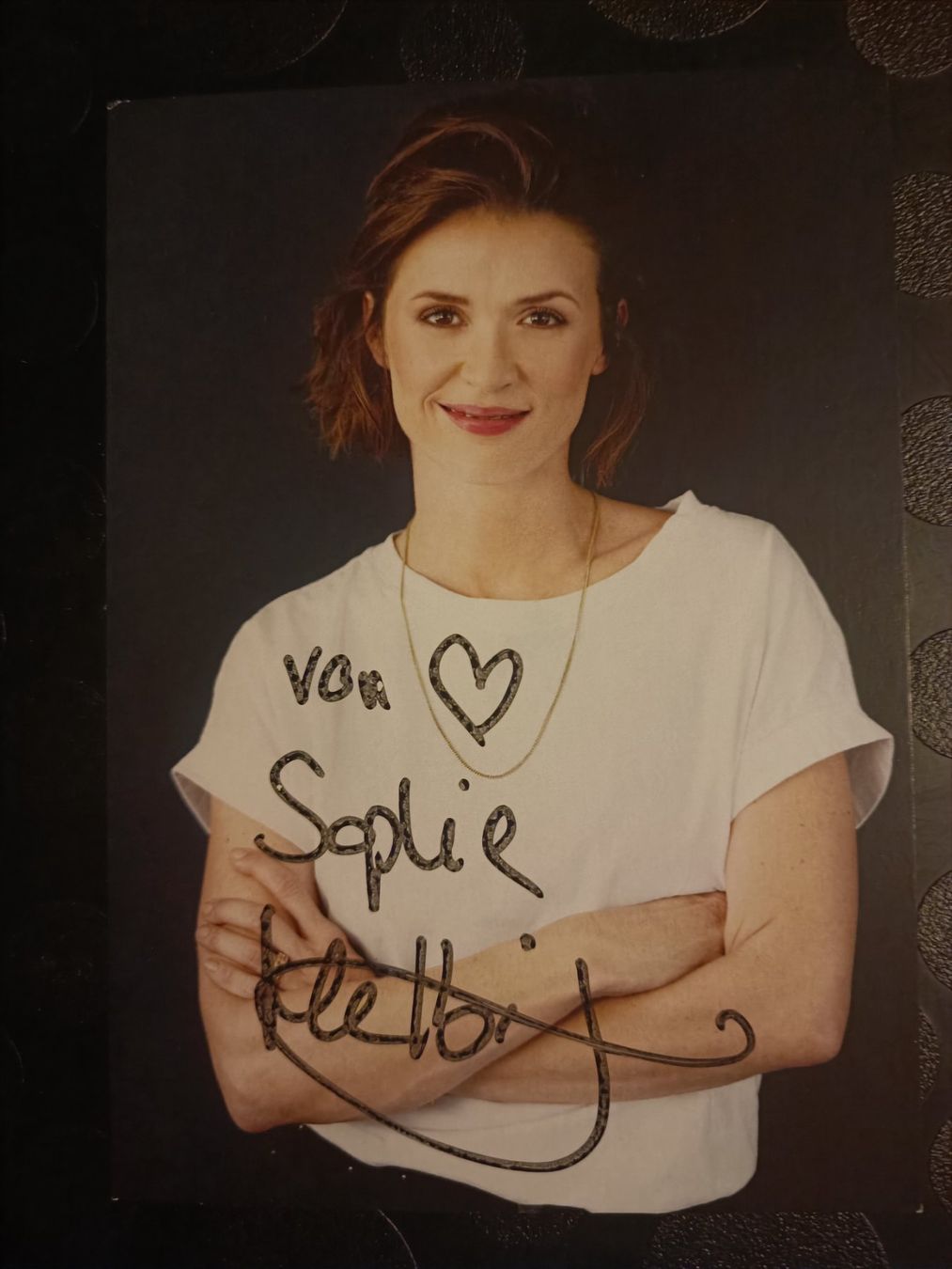 Autografi: Sophie Melbinger - handsignierte Autogrammkarte – Usato da Menziken venduto da Artographs
