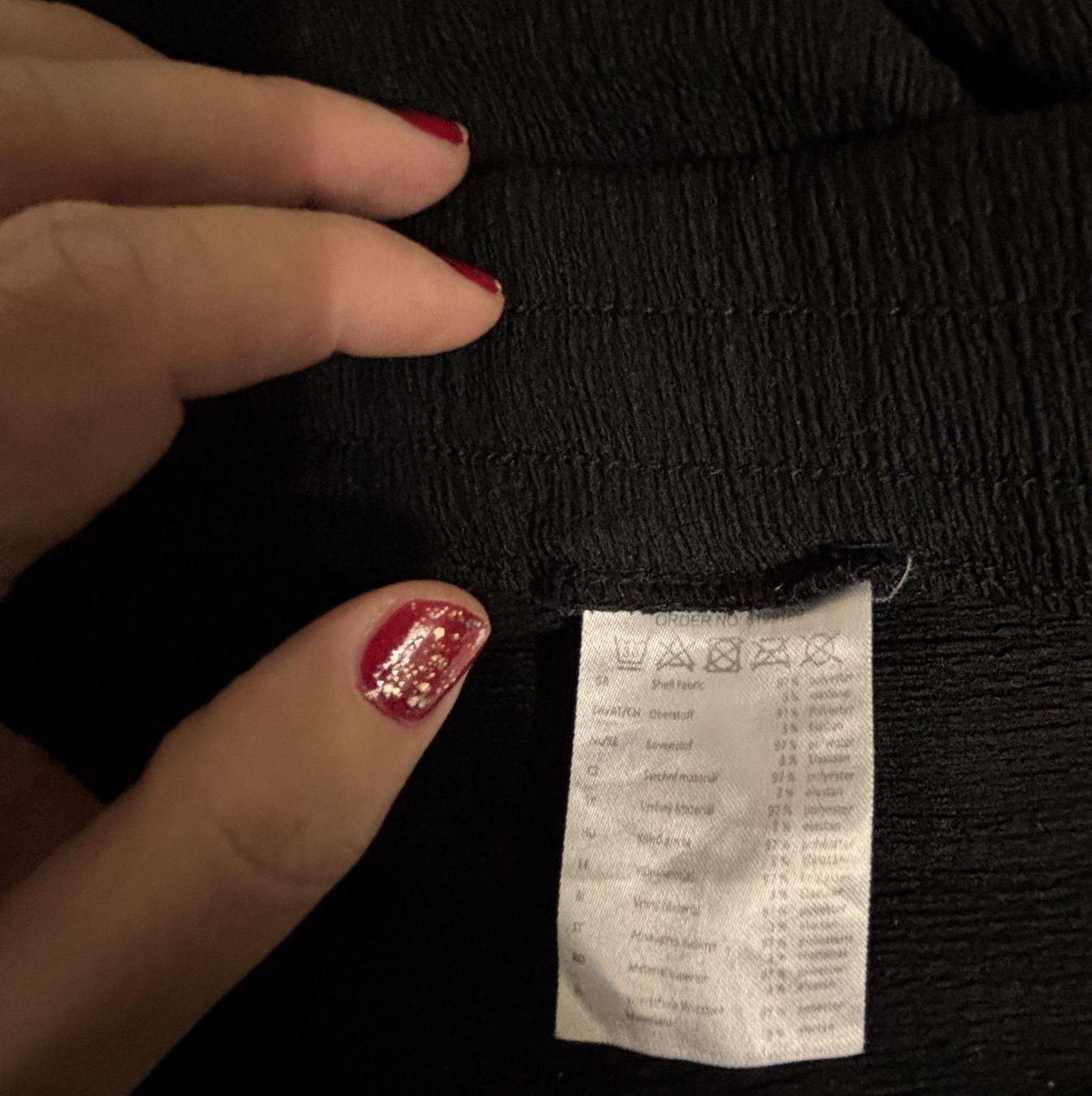 Hosen: Freizeit Hose schwarz – Gebraucht aus Buchs AG von SellAndBuyX 1