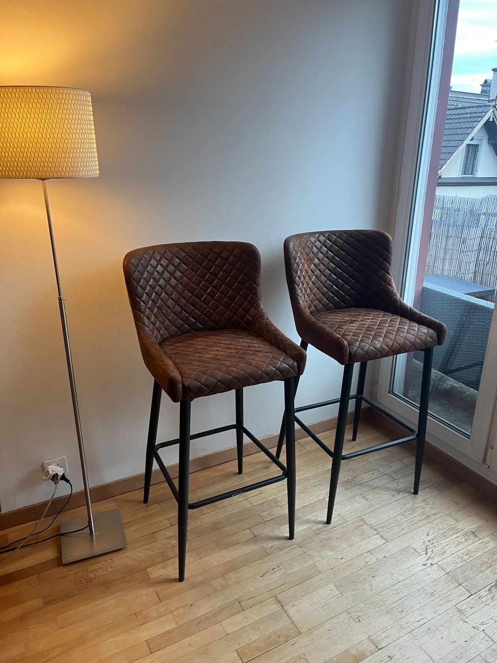 Sgabelli: Schöne Kunstleder Barhocker – Usato da Zürich venduto da ens_29qw 1