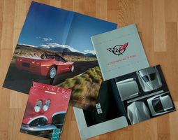 Chevrolet Corvette Prospekt und Zeitungsartikel