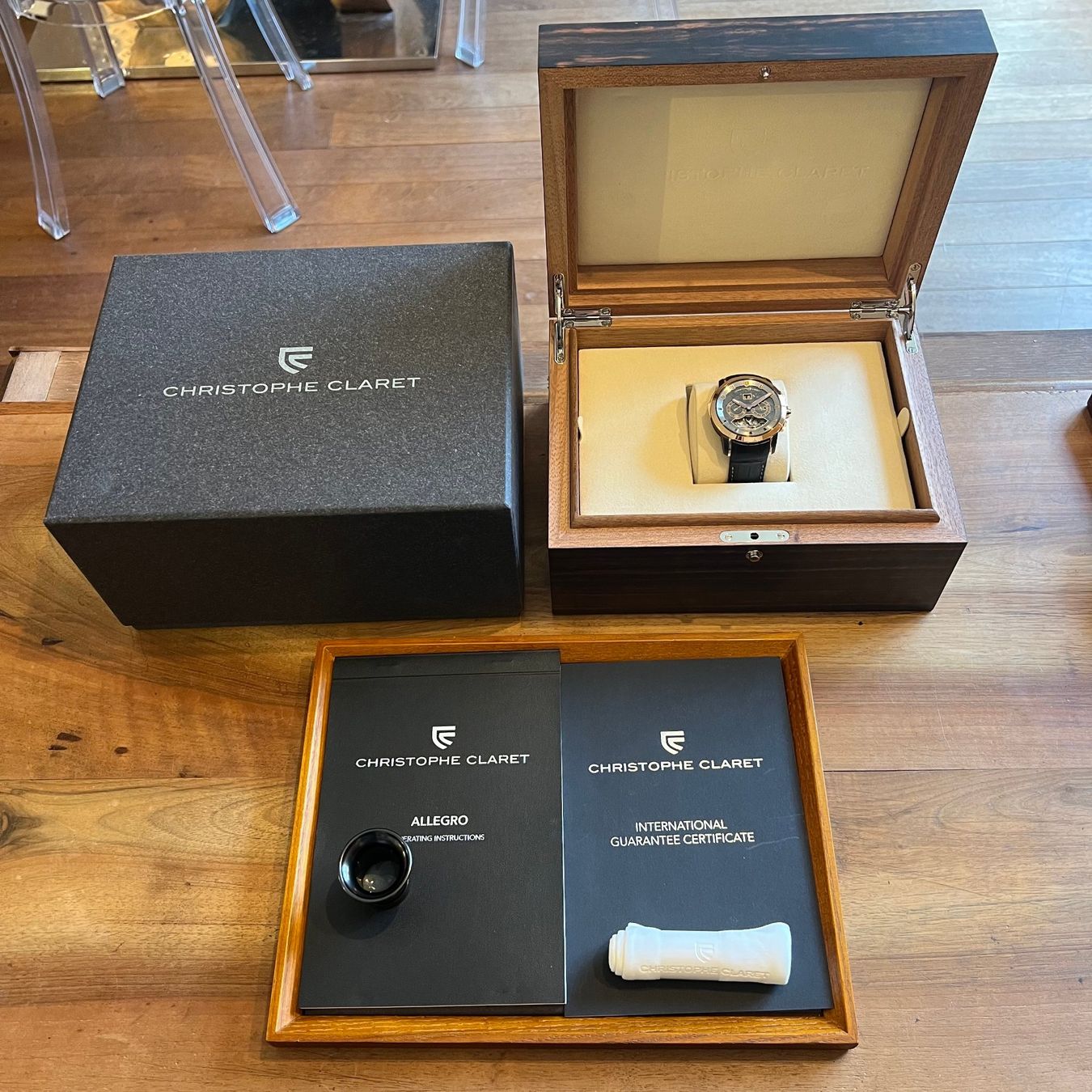 Orologi: Christophe Claret Allegro Minute Repeater Full Set ALG89.000 – Usato da Carouge GE venduto da Watchaser 9