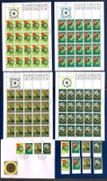 1970 Liechtenstein Naturschutz Bogensatz ET FDC + Sätze ET**