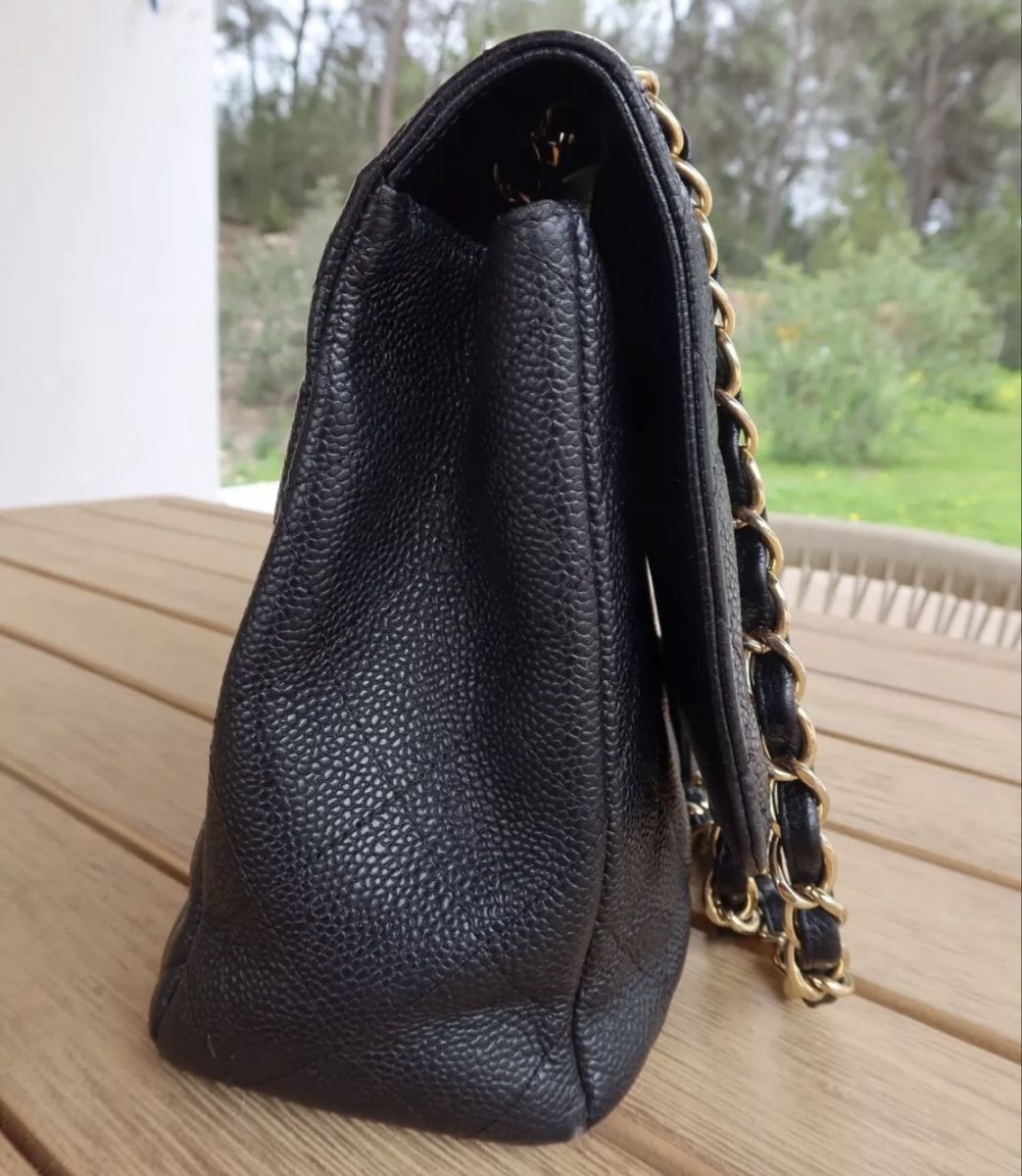 Chanel Sacs femmes: Chanel Jumbo Single Flap Caviar GHA – D'occasion à Zuzwil SG par Seache 6