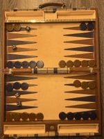 Aries Vintage Backgammon Koffer 