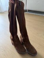 Brown Knee-High Boots Sz 37 - Perfect for Autumn!