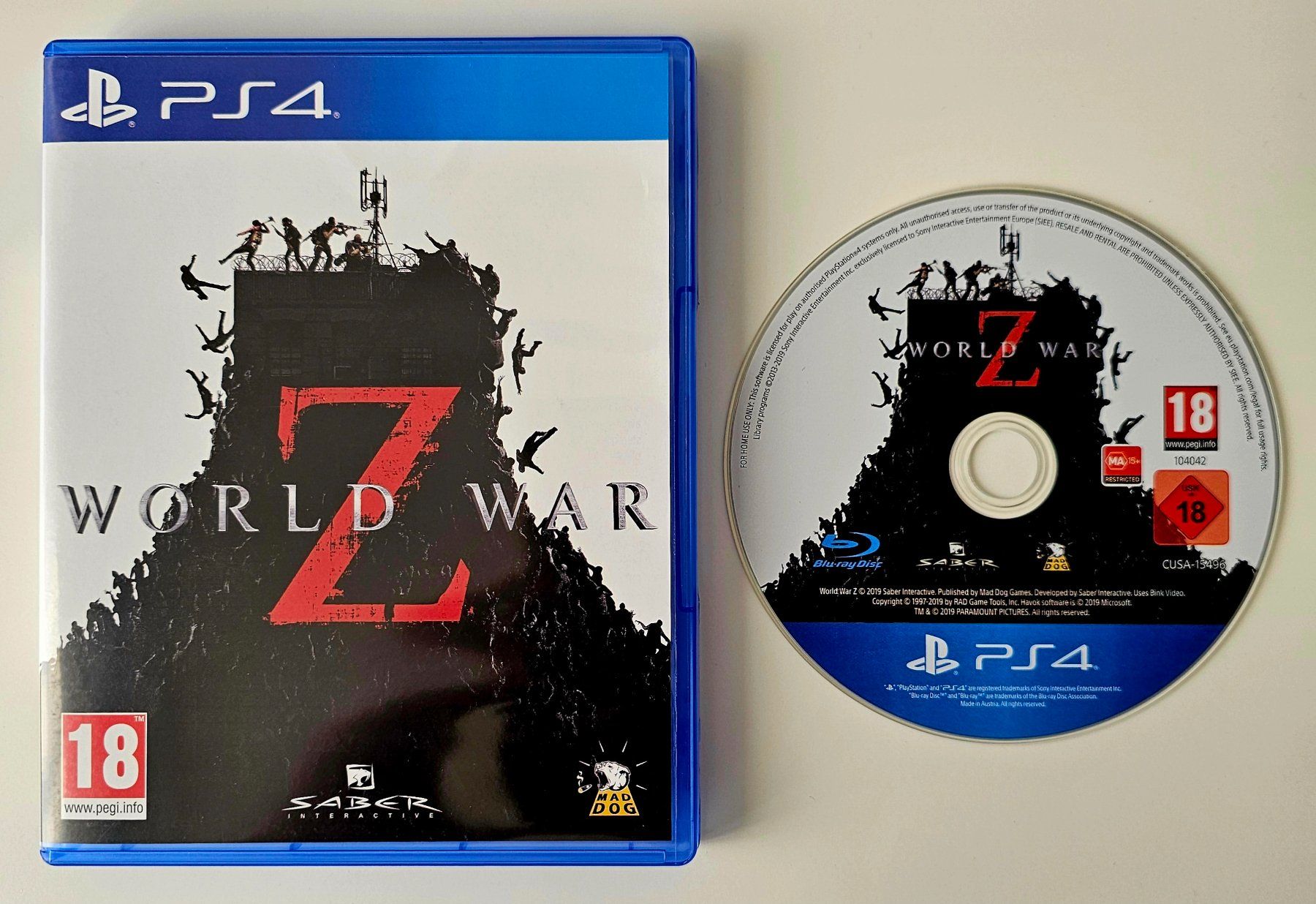 Sony Giochi: World War Z (PS4) – Usato da Holziken venduto da Miglioregamesnmore