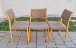 3er Modell 80 J.L. Niela Otto Moller Danish Eicheholz 60er