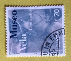Nr.1023 GESTEMPELT Wiedereröffnung Museo Vela 2001  
