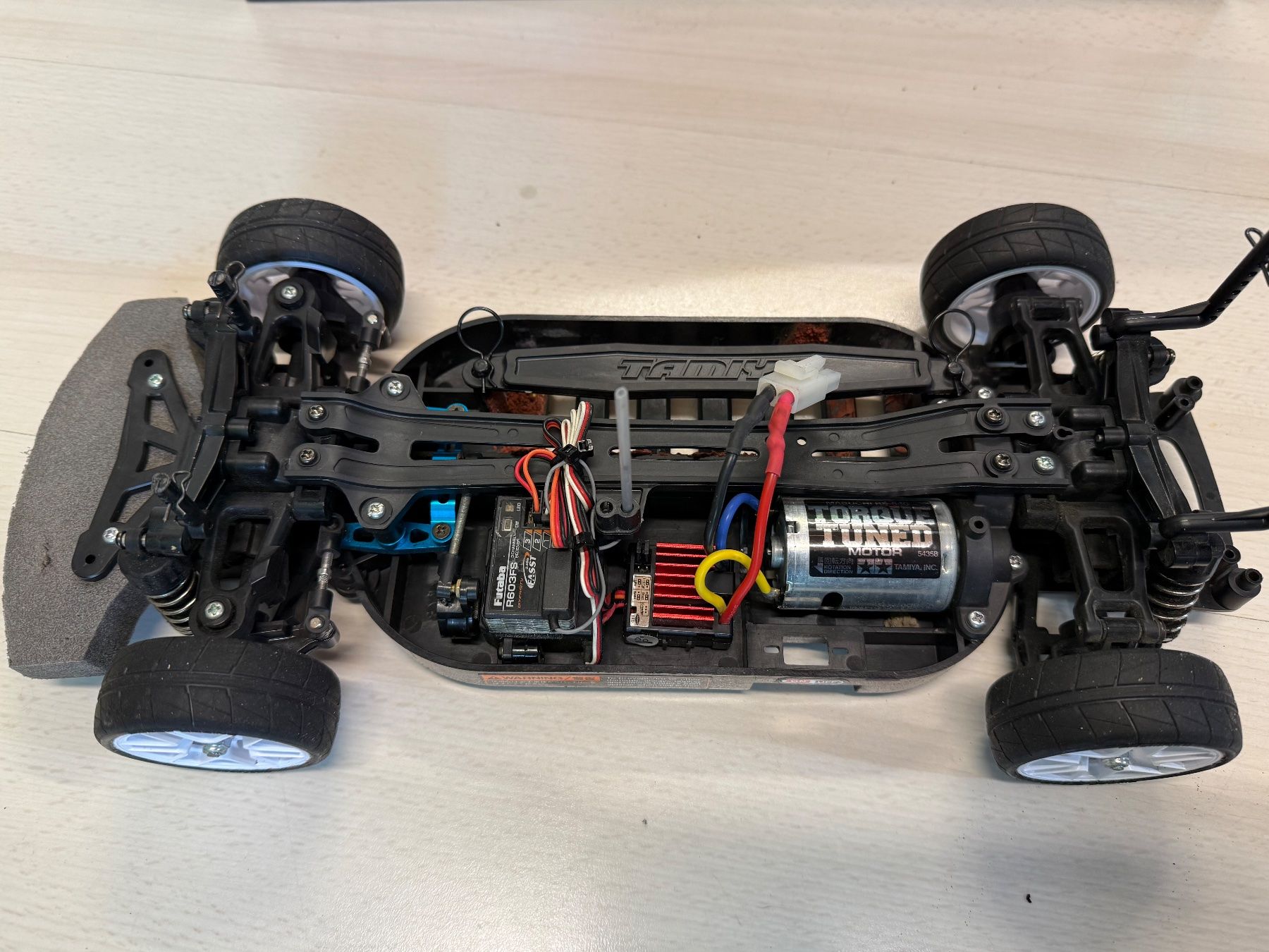 Tamiya Modellismo RC: Tamiya RC Auto Ken Block Design Subaru Impreza TT-01 Type E – Usato da Amriswil venduto da Paedi58 5