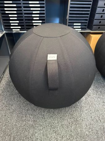 VLUV Sitzball / Ergonomischer Sitzball Schwarz