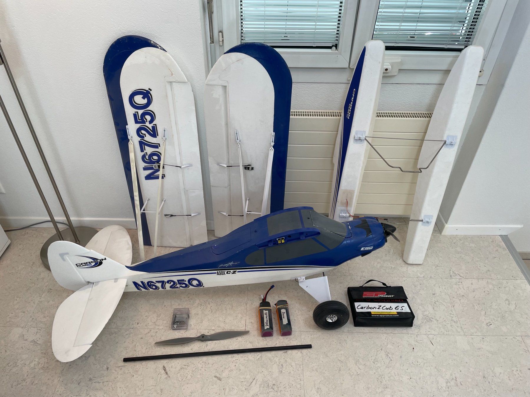 E-Flite Modellismo RC: E-Flite Carbon-Z Cub SS 2.1m mit AR637T BNF Basic mit AS3X – Usato da Sumiswald venduto da Noudi1