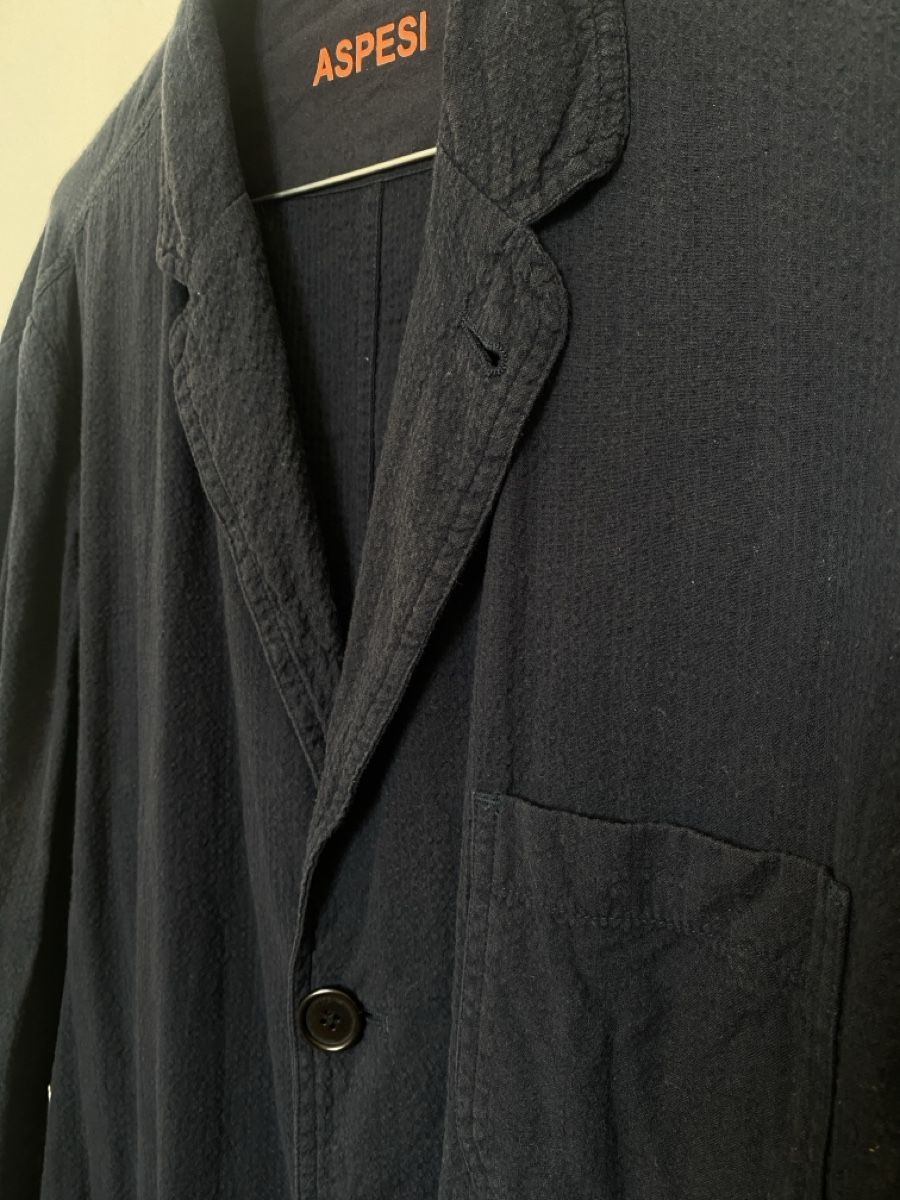 Aspesi Giacche: Aspesi Hemdjacke dunkelblau Größe L – Usato da Zürich venduto da leo_wxt7 2