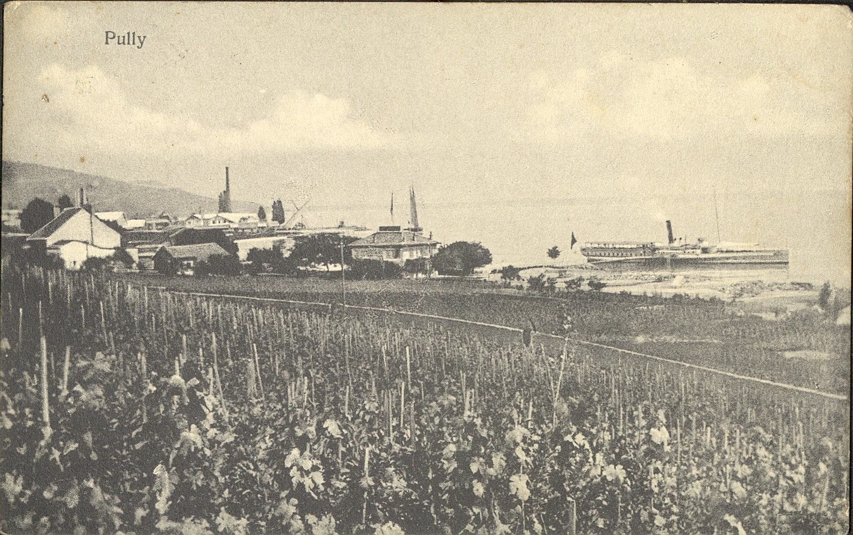 Ansichtskarten: Pully – Gebraucht aus Gwatt (Thun) von seeblick98