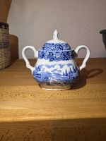 Vintage Alfred Meakin Staffordshire "Homeland" Zuckerdose
