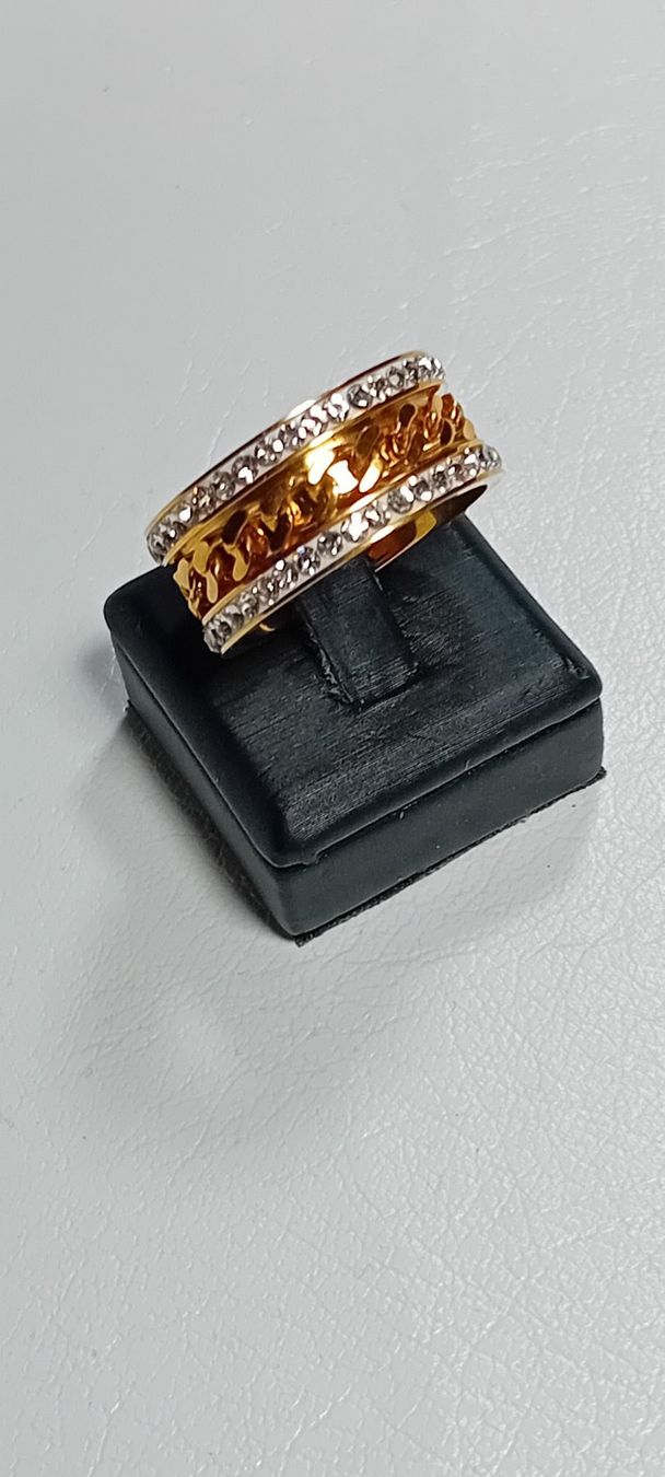 Ringe: ring edelsthal vergoldet,,,glanzig – Neu (gemäss Beschreibung) aus Basel von bij_5hqd 2
