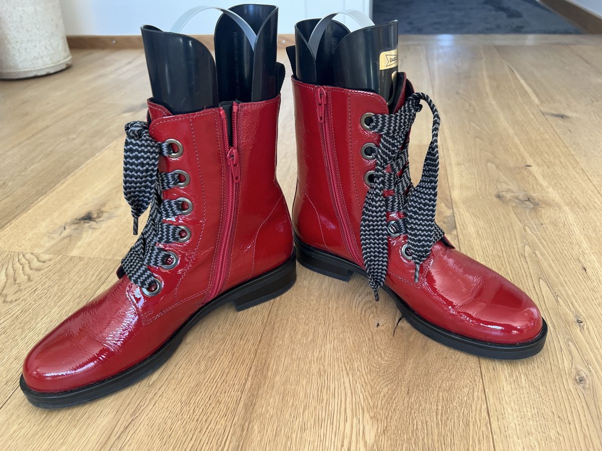 Gabor Chaussures femmes: Gabor Lack-Leder Stiefelette Gr. 5 – D'occasion à Heiden par fischersfritz02 2