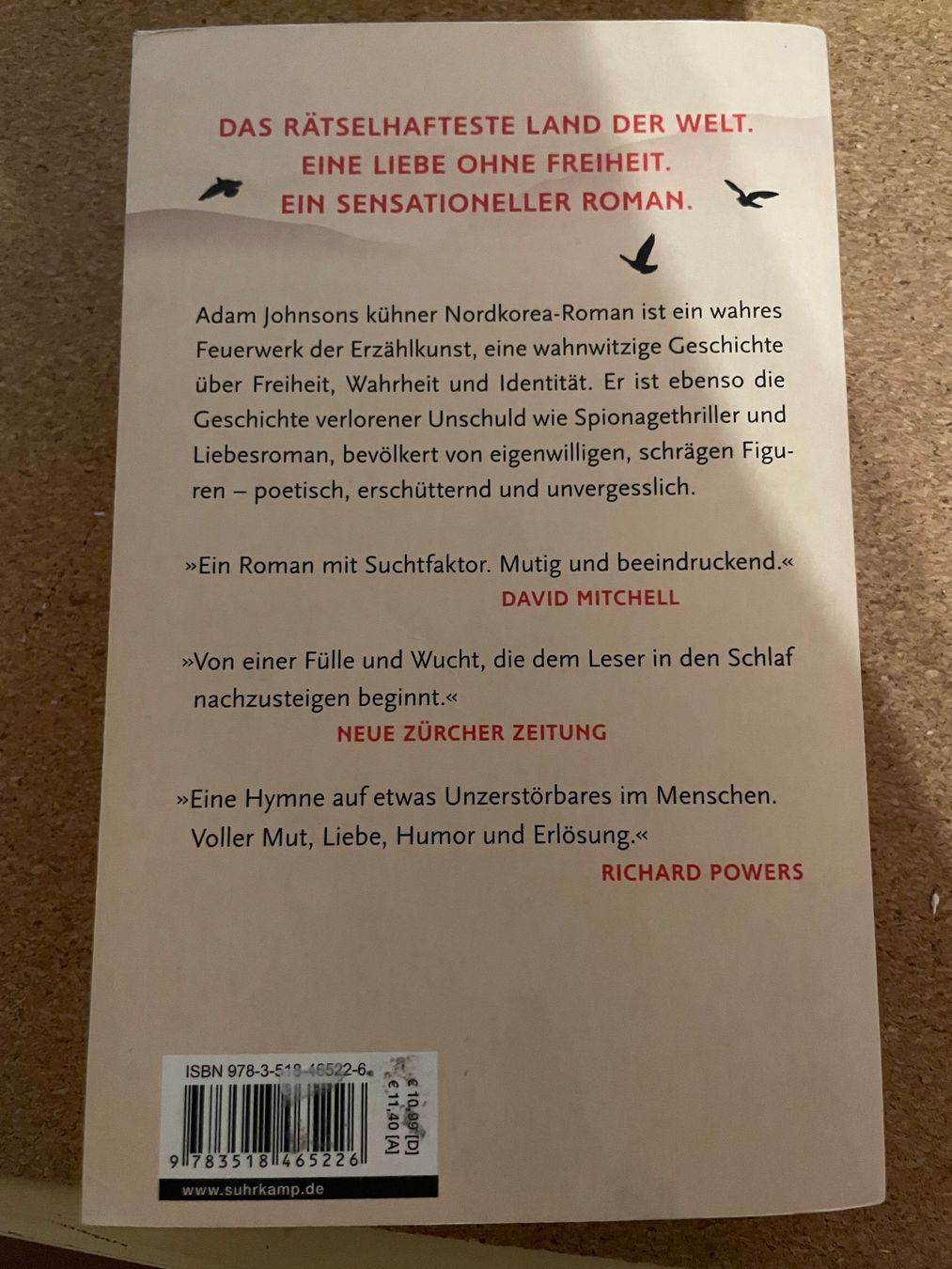Bücher: Das geraubte Leben des Waisen Jun Do – Gebraucht aus Huttwil von mir_ghn5 1